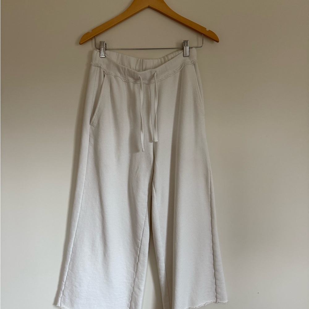 Eileen Fisher Wide Leg Terry Pant